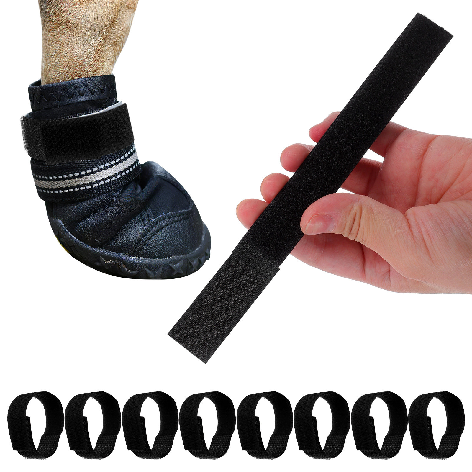 10Pcs Dog Bootie Straps Non Sl - Dog Booties Paw Protector review and price