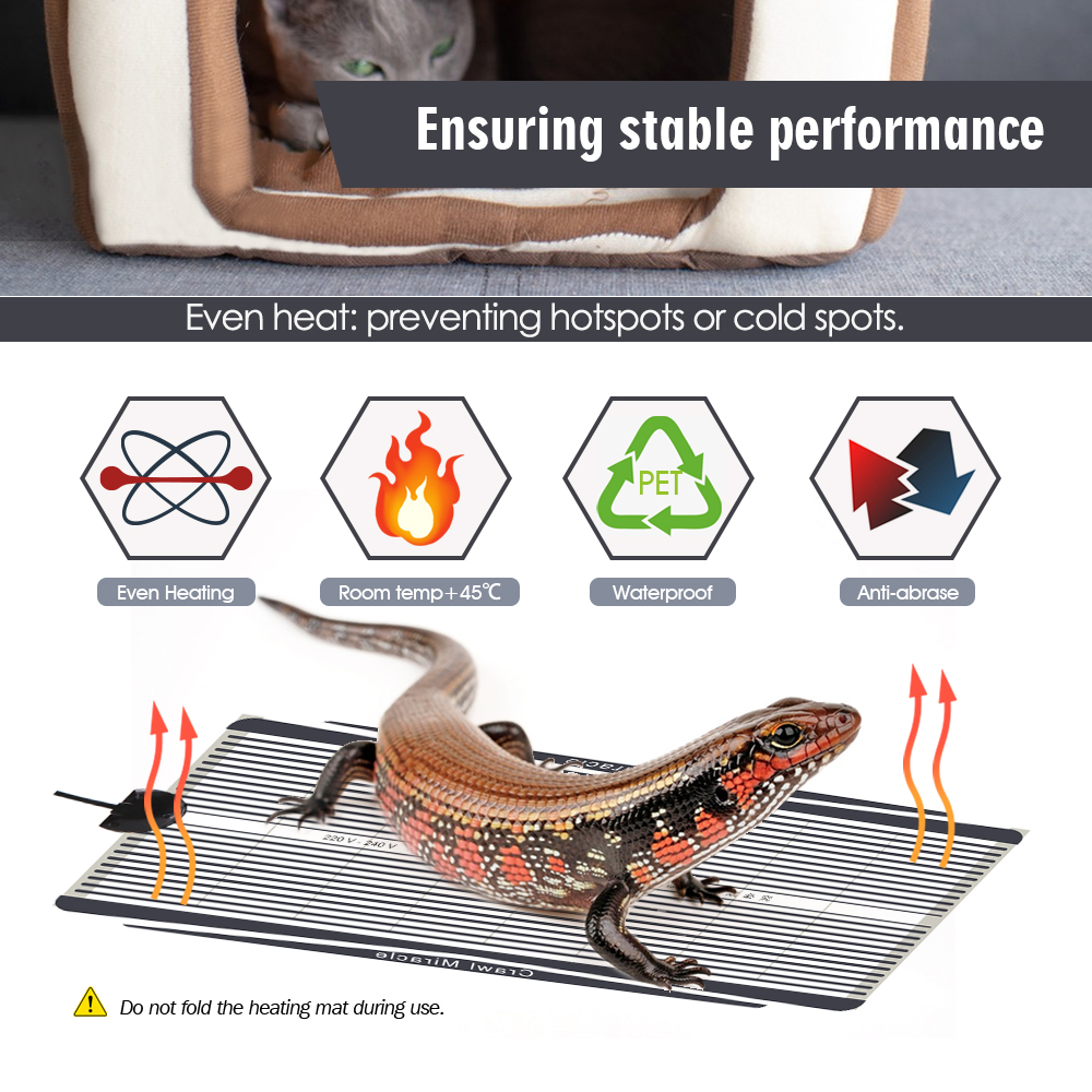 5W 15W 25W 35W Graphene Reptil - Reptile Heating Mat review and price