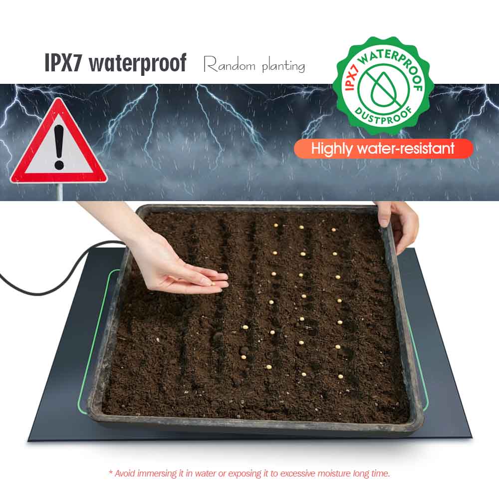 7-100W Plants Heating Pad with - Reptile Heating Mat review and price