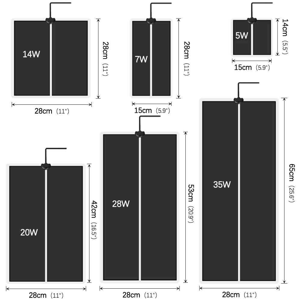 35W-5W Seeds Seedlings Plant H - Reptile Heating Mat review and price