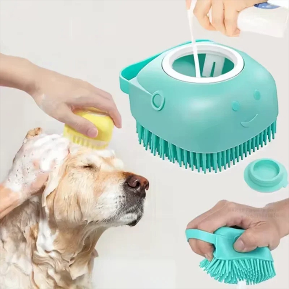 Silicone Bath Massage Brush Mu - Pet Supplies App review and price