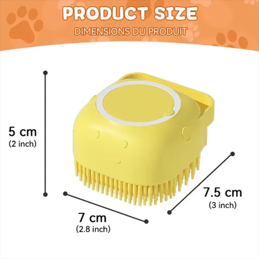 Silicone Bath Massage Brush Mu - Pet Supplies App review and price