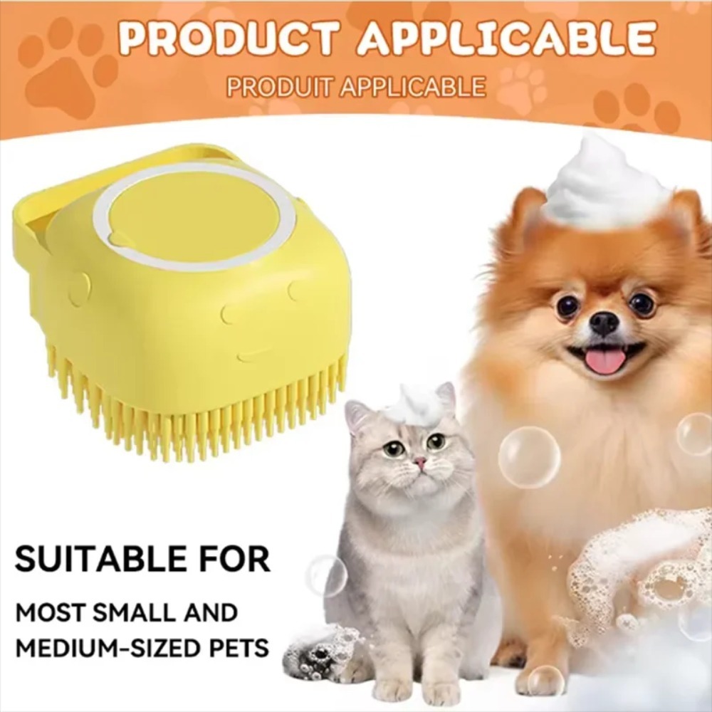 Silicone Bath Massage Brush Mu - Pet Supplies App review and price