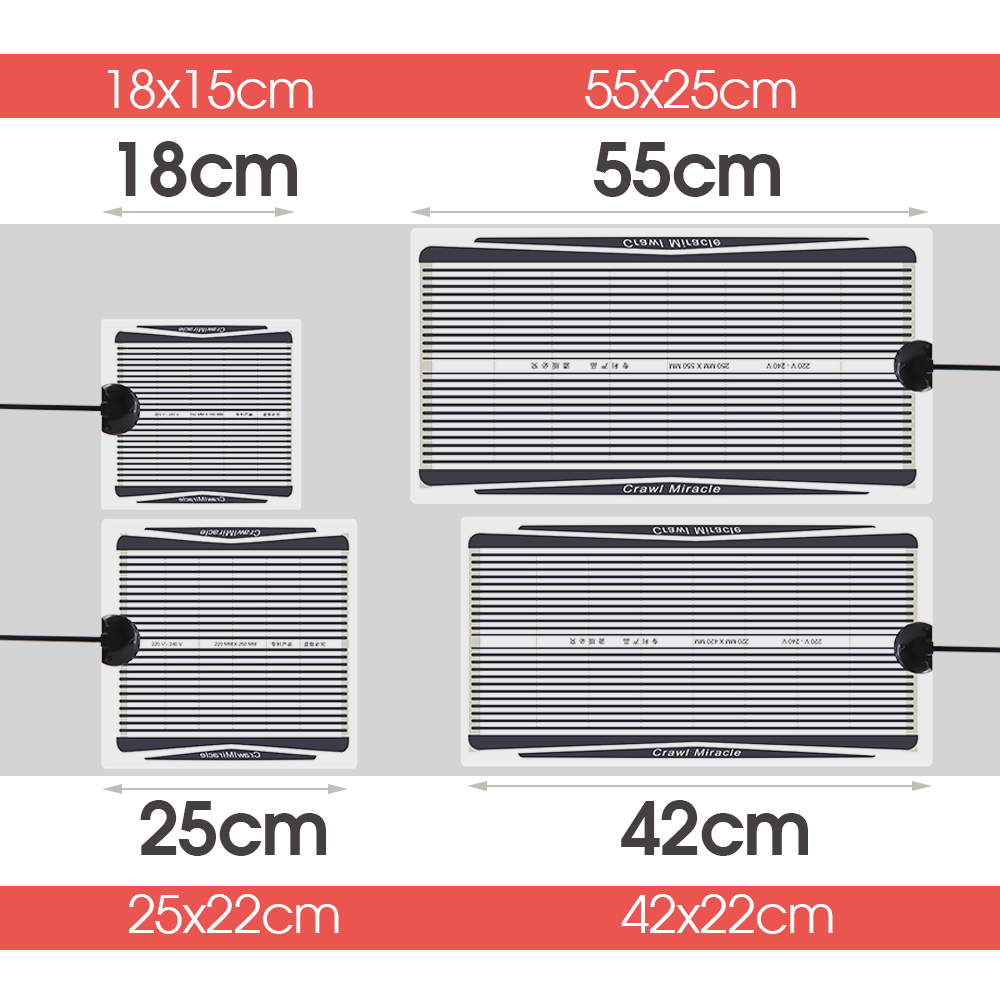 5W-35W Plant Heating Mat Graph - Reptile Heating Mat review and price