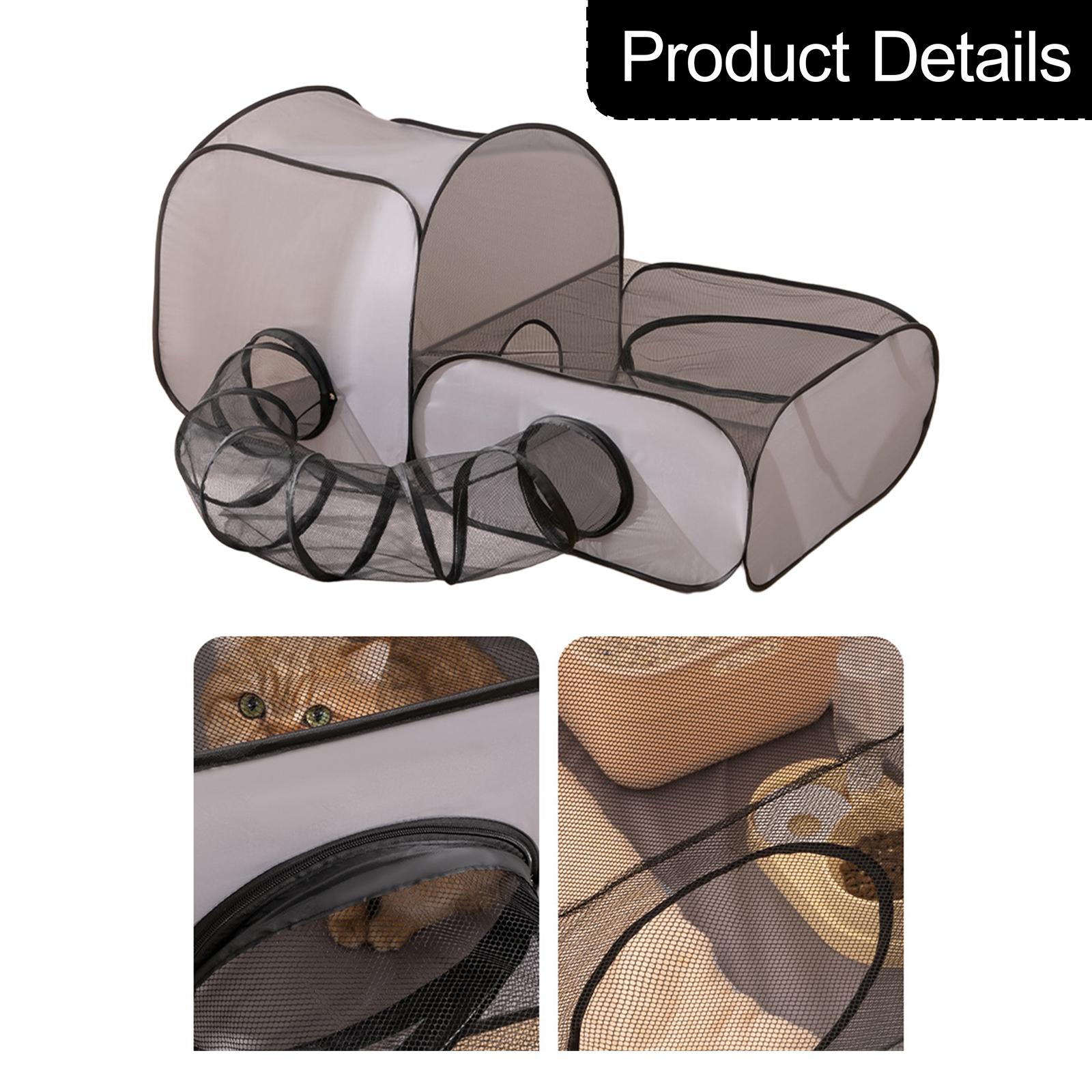 Cat Tube Tunnel Cage House Fol - Interactive Cat Toy review and price