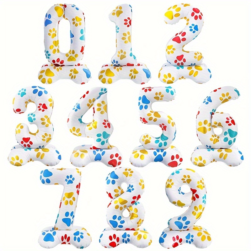 1Pc 16 Inch White Standing Num - Pet Supplies App review and price