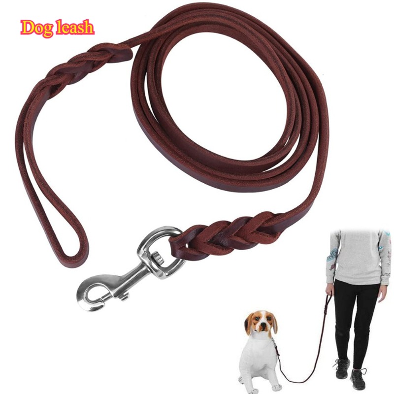 First layer cowhide leash Germ - Pet Supplies First review and price