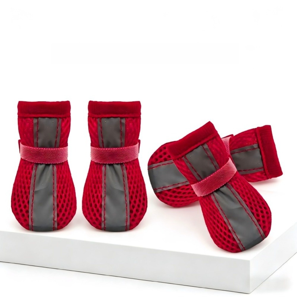 4PCS/SET Durable Non-Slip Dog  - Dog Booties Paw Protector review and price