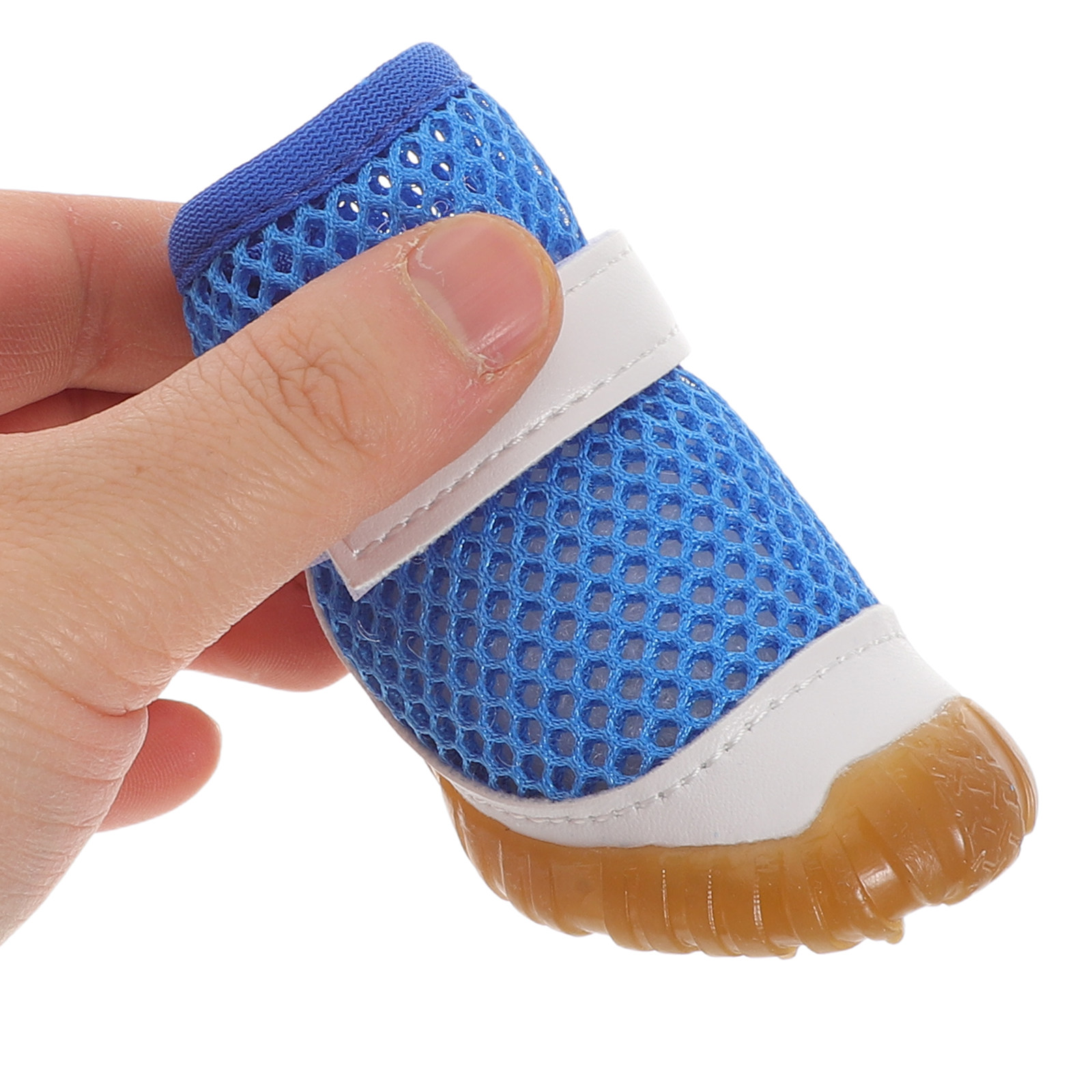 4Pcs Breathable Mesh Dog Shoes - Dog Booties Paw Protector review and price