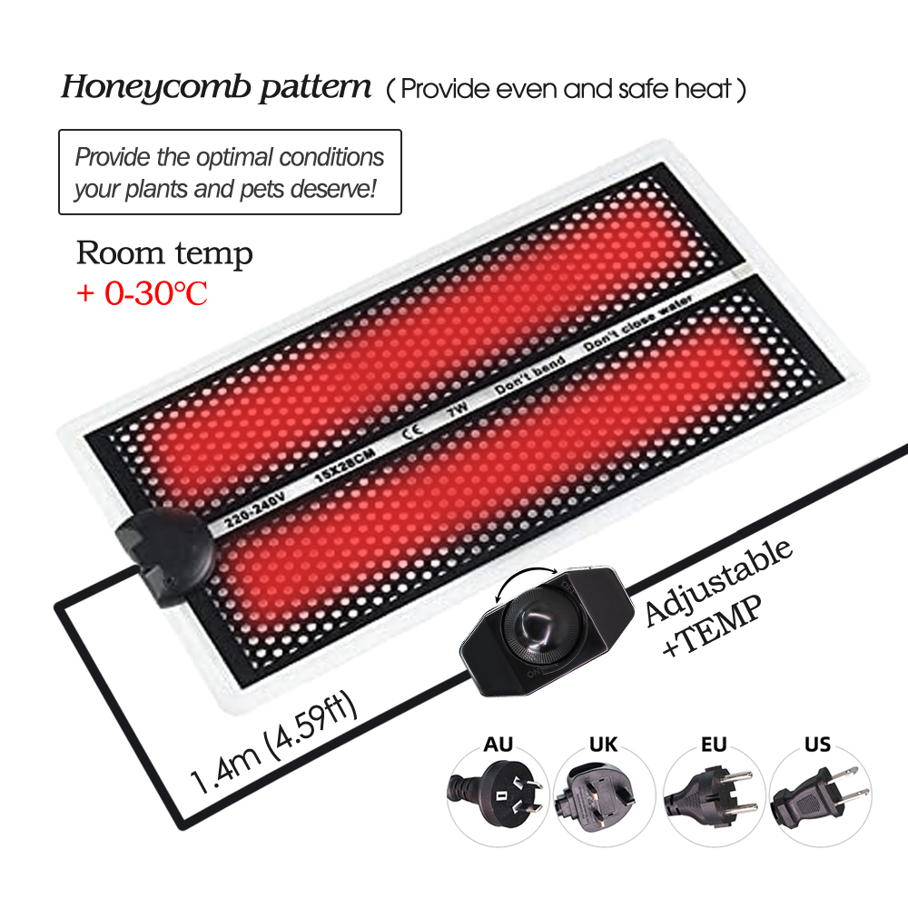 5-20W Garden Seedlings Heating - Reptile Heating Mat review and price